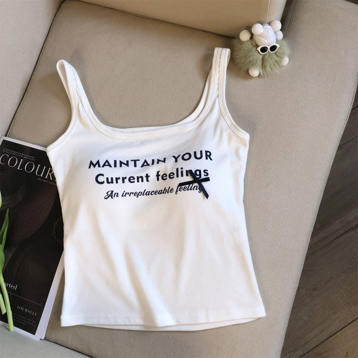 Feelings Built-In Bra Top